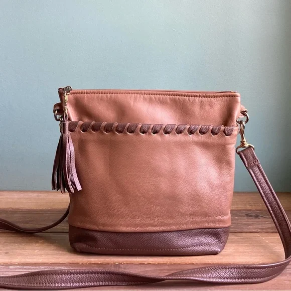 Handmade Pat Halpen Leather Bag - Picture 8 of 8